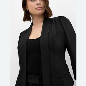J.O.A. Black Women's Blazer